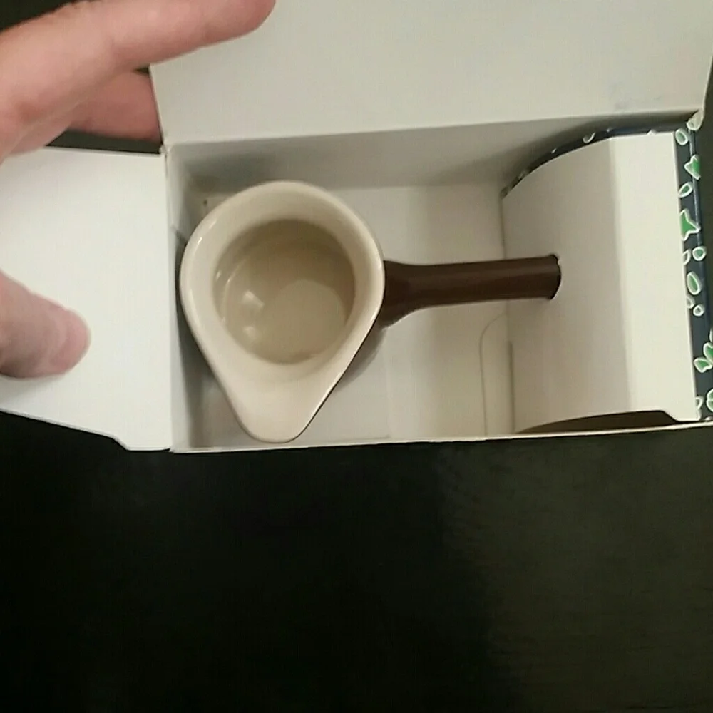 St. Dalfour Chocolate Sauce Crock BRAND NEW